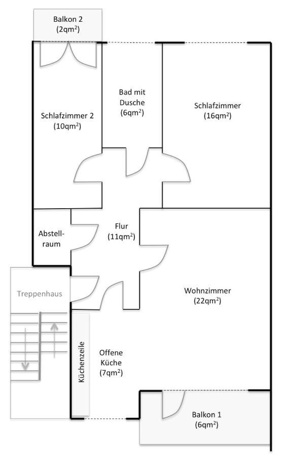 Ferienwohnung Parkblick Bremerhaven Eksteriør billede